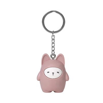 Fabelab Fabbie Bunny Keychain Old Rose